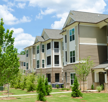 Multi-Family Faciliteis Pressure Washing by Evergreen Law Care in Gainesville, FL