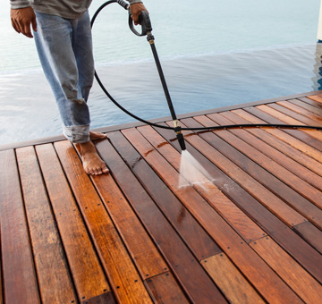 Pool, Deck & Enclosure Pressure Washing by Evergreen Law Care in Gainesville, FL