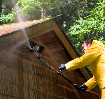 Residential Pressure Washing by Evergreen Law Care in Gainesville, FL