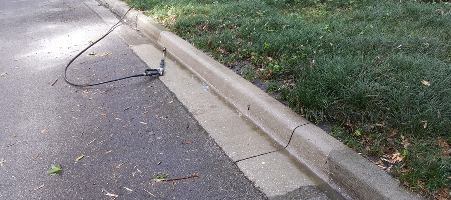 landscaping in front of business